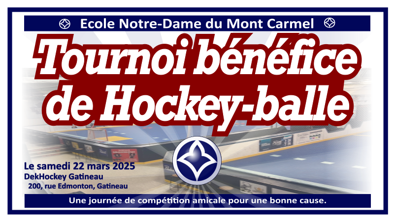 Tournoi de Hockey-balle –  22 mars 2025